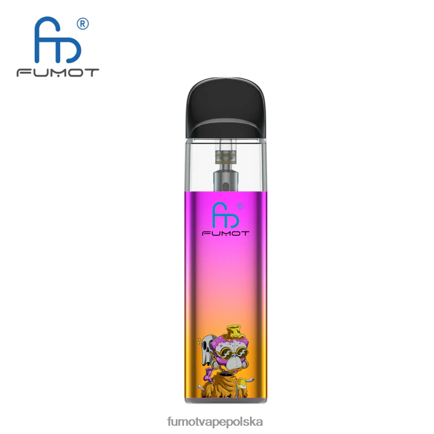 Fumot Dazzle Lite Zestaw pustego vape zgodny z tpd (1 szt.) - Fumot Vape Polska 2ZVZ60551 zielono-fioletowy