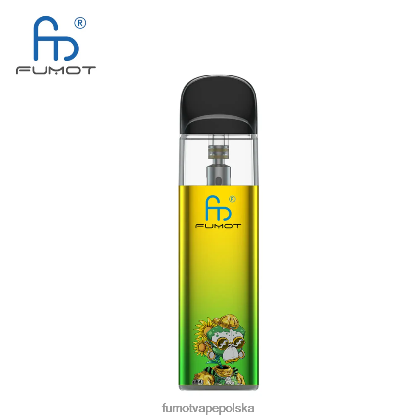 Fumot Dazzle Lite Zestaw pustego vape zgodny z tpd (1 szt.) - Fumot Vape Polska 2ZVZ60551 zielono-fioletowy