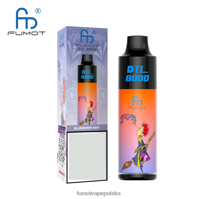 Fumot DTL 8000 jednorazowy długopis do waporyzacji - 16ml (1 szt.) - Fumot Vape Online Shop 2ZVZ60420 pani zabójczyni