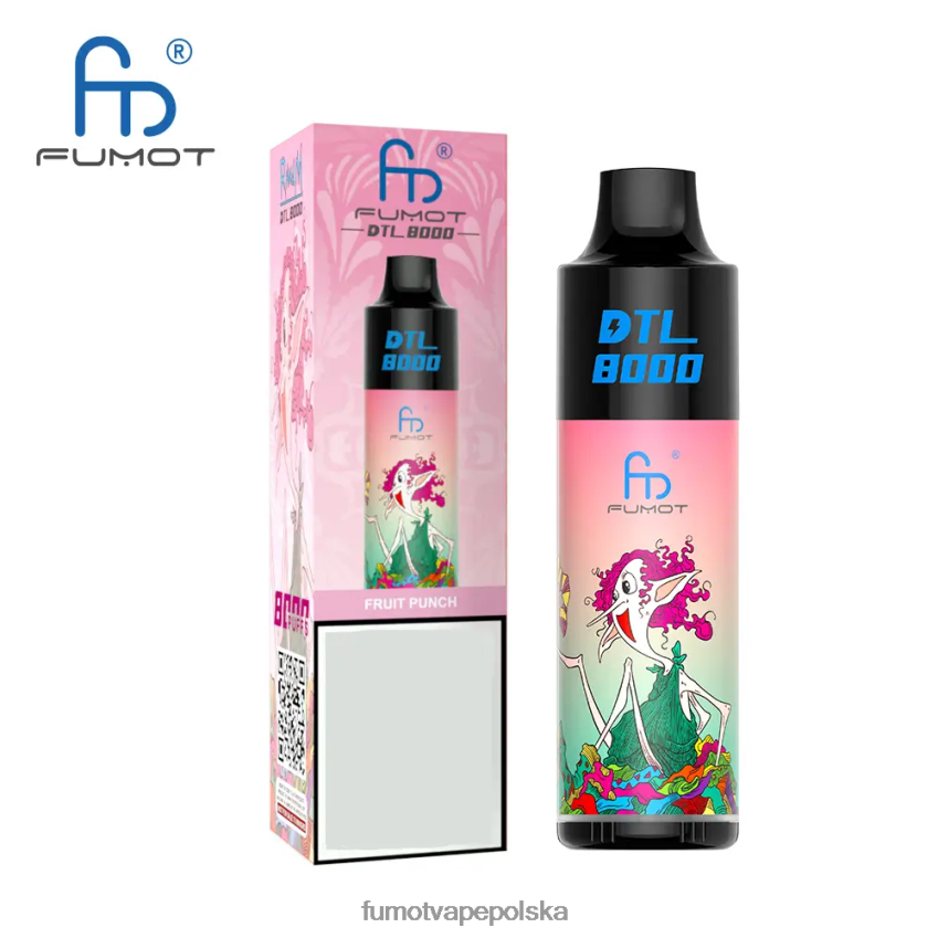 Fumot DTL 8000 jednorazowy długopis do waporyzacji - 16ml (1 szt.) - Fumot Vape Online Shop 2ZVZ60420 pani zabójczyni