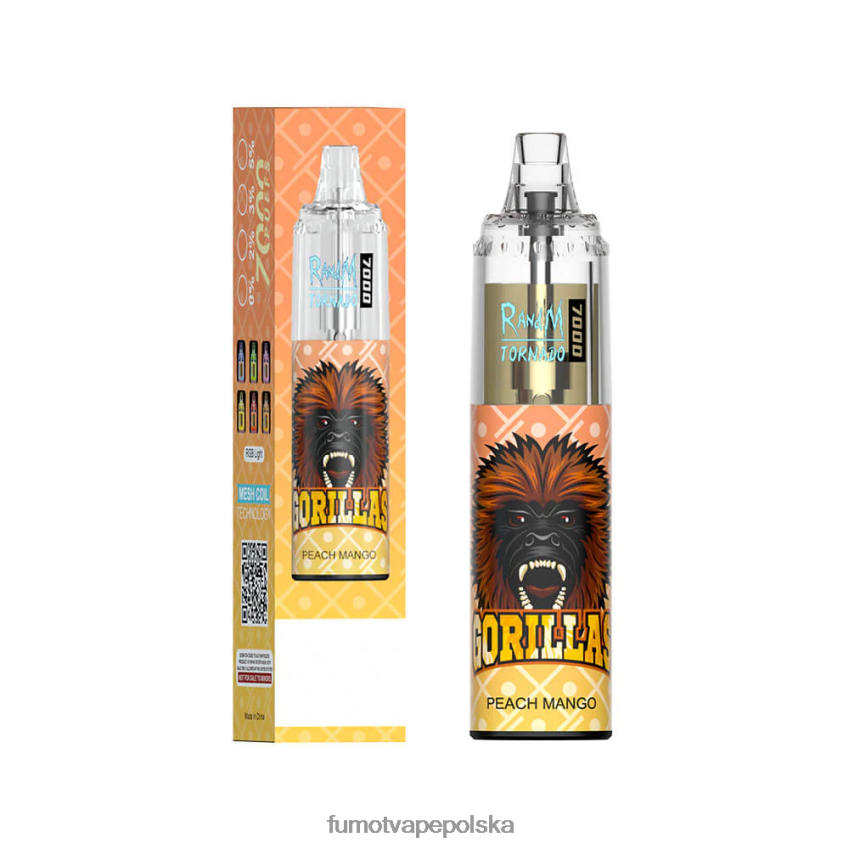 Fumot Tornado 14 ml (1 sztuka) jednorazowy długopis 7000 - Fumot Tech 2ZVZ6089 rum pinacolada