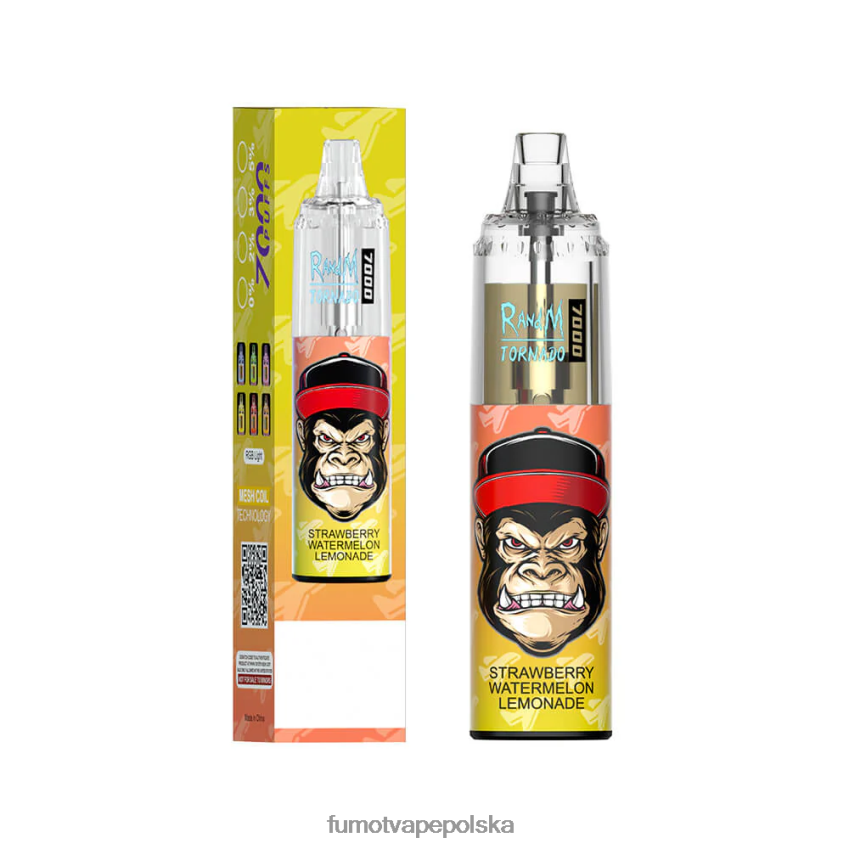 Fumot Tornado 14 ml (1 sztuka) jednorazowy długopis 7000 - Fumot Tech 2ZVZ6089 rum pinacolada