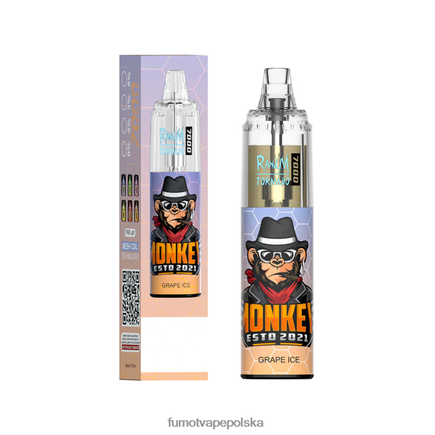 Fumot Tornado 14 ml (1 sztuka) jednorazowy długopis 7000 - Fumot Tech 2ZVZ6089 rum pinacolada