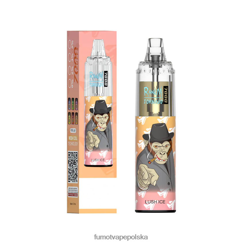 Fumot Tornado 14 ml (1 sztuka) jednorazowy długopis 7000 - Fumot Vape Online Shop 2ZVZ60100 pączek truskawkowy