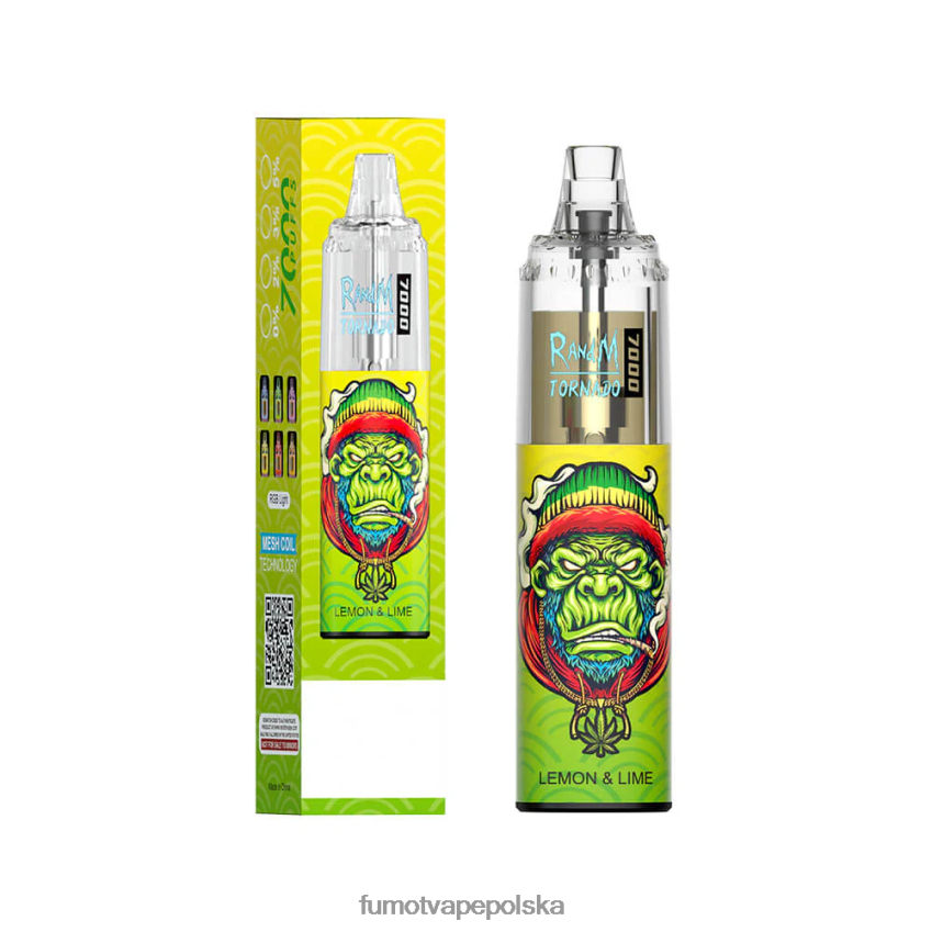 Fumot Tornado 7000 jednorazowy długopis do waporyzacji - 14ml (1 szt.) - Fumot Vape Online Shop 2ZVZ6080 kiwi, marakuja, gujawa