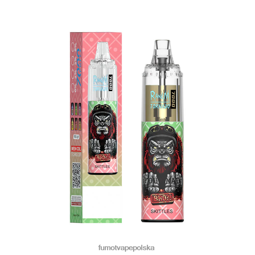 Fumot Tornado 7000 jednorazowy długopis do waporyzacji - 14ml (1 szt.) - Fumot Vape Online Shop 2ZVZ6080 kiwi, marakuja, gujawa