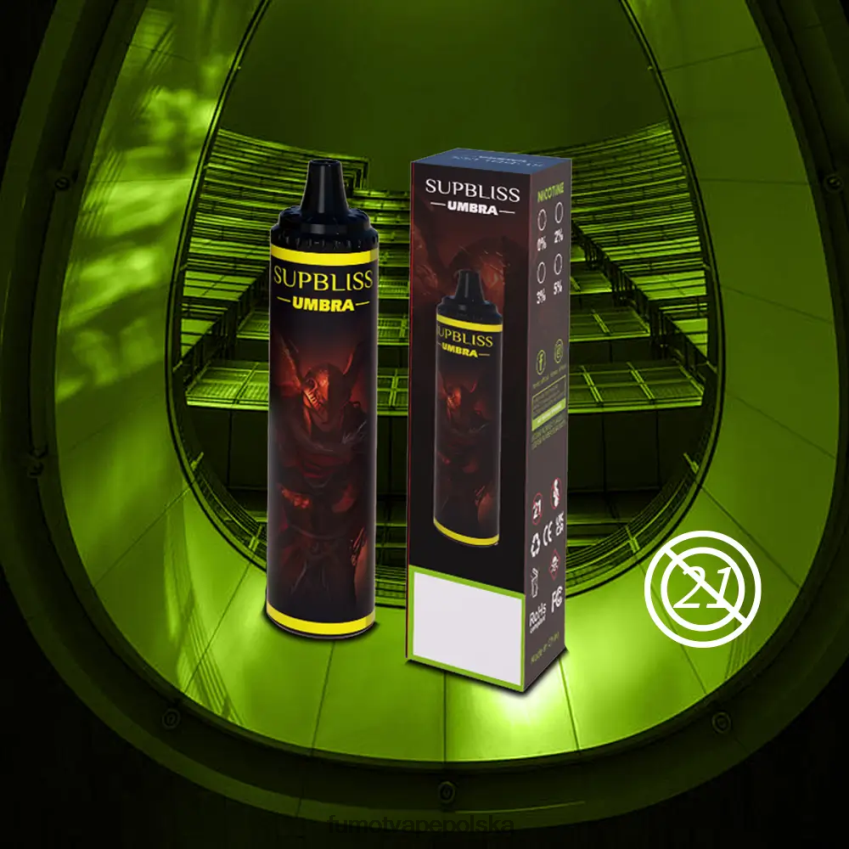 Fumot Supbliss Umbra 10000 (1 sztuka) jednorazowego długopisu vape - 20ml - Fumot Cena 2ZVZ60483 kiwi truskawkowe