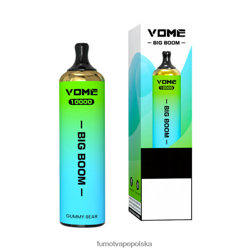 Fumot Vome Big Boom jednorazowy długopis vape 10000 - 20ml (1 szt.) - Fumot Cena 2ZVZ60443 kiwi gujawa