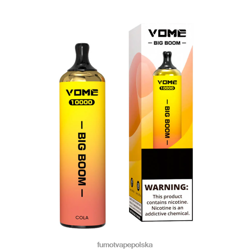 Fumot Vome Big Boom jednorazowy długopis vape 10000 - 20ml (1 szt.) - Fumot Cena 2ZVZ60443 kiwi gujawa