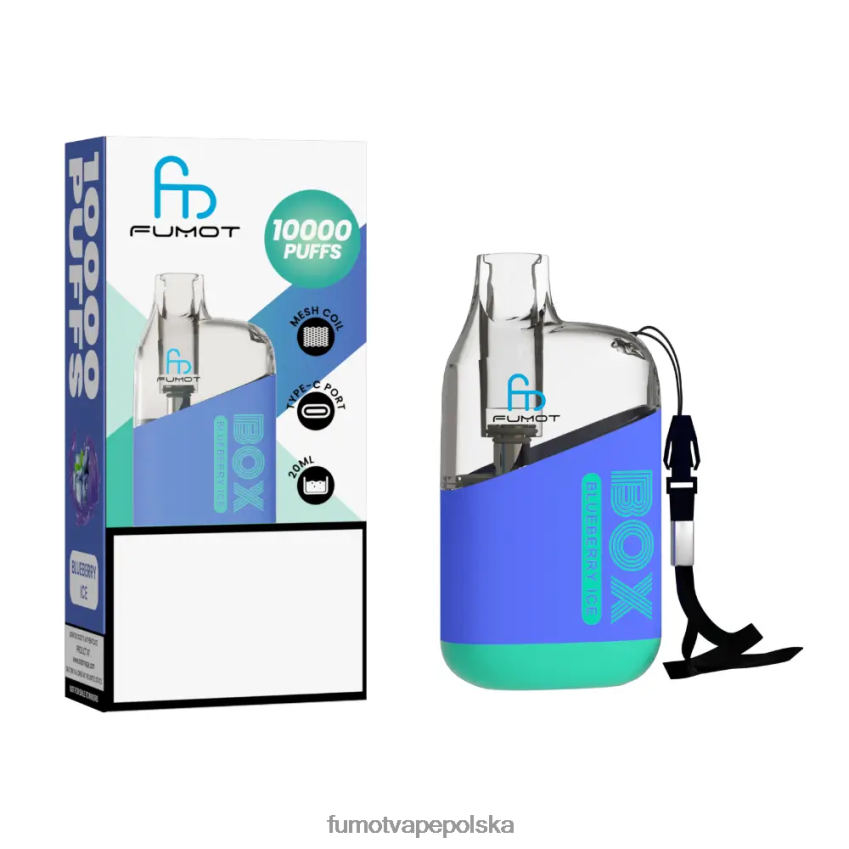 Fumot Tornado box 10000 jednorazowych kapsułek do waporyzacji - 20ml (1 szt.) - Fumot Cena 2ZVZ60353 kiwi, marakuja, gujawa