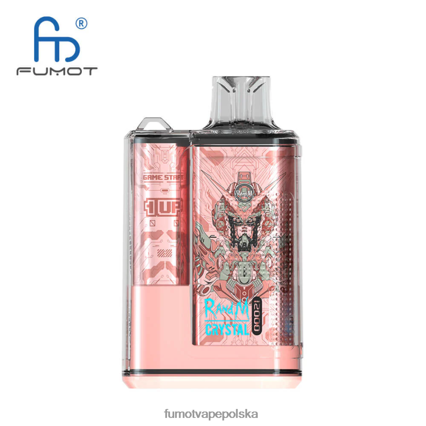 Fumot Crystal 1 sztuka - 12000 jednorazowych pudełek na vape 20ml - Fumot Cena 2ZVZ60273 lód brzoskwiniowy