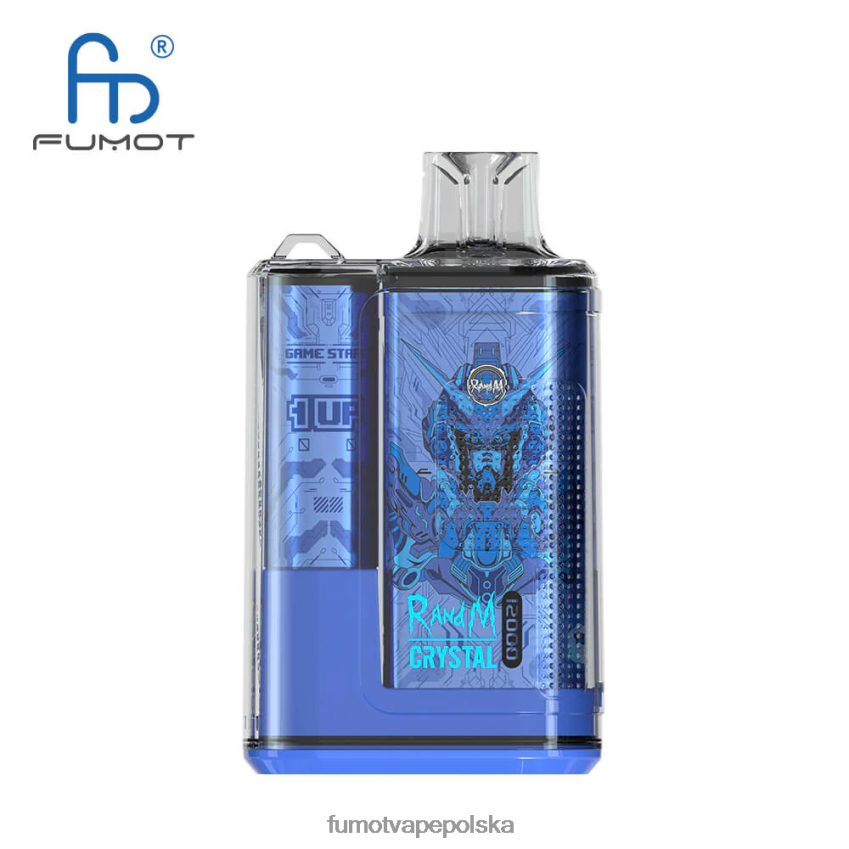 Fumot Crystal 1 sztuka - 12000 jednorazowych pudełek na vape 20ml - Fumot Cena 2ZVZ60273 lód brzoskwiniowy