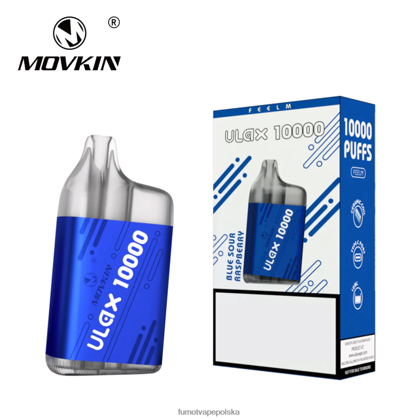 Fumot Movkin Ulax 10000 jednorazowych kapsułek do waporyzacji - 12ml (1 sztuka) - Fumot Vape Online Shop 2ZVZ60310 bujny lód