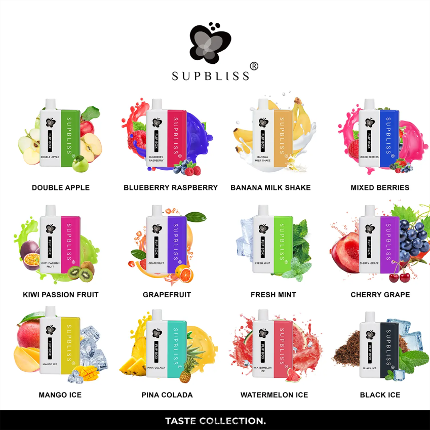 Fumot Supbliss Flip box 6000 wymienny zestaw do waporyzacji - 10ml (1 szt.) - Fumot Vape Online Shop 2ZVZ60330 Shake bananowy